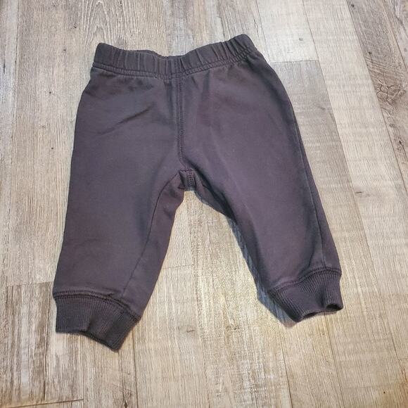 Carters 6 month gray joggers - Picture 1 of 5